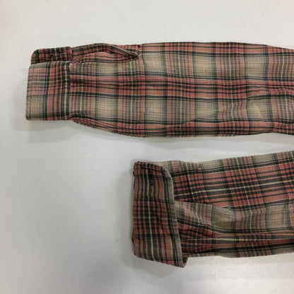 美品◆ダブルアールエル 長袖シャツ チェック 00S 1つ星タグ ピンク系 メンズ サイズ1 RRL 【AFB29】
