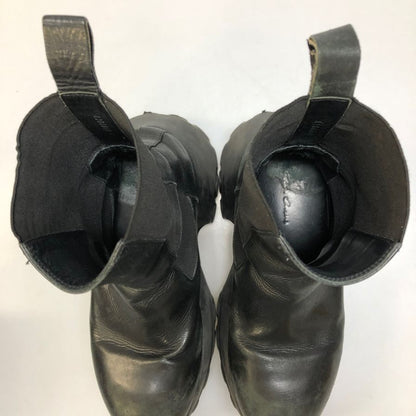 リックオウエンス ビートルメガトラクターブーツ ブラック レザー メンズ サイズ41 RU02D6860 RICK OWENS 約26.0cm【AFD7】