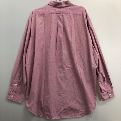 美品◆ラルフローレン ボタンダウンシャツ 90S オールド BLAKE チェック ピンク系 メンズ サイズXXL Ralph Lauren 【AFB40】