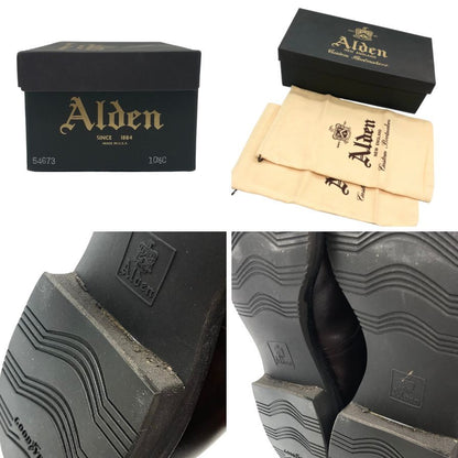 オールデン レザーシューズ 54673 オースティンベンズカーフ ブラウン サイズ10.5 ブラウン Alden ビジネスシューズ 約28.5cm【LA】【中古】