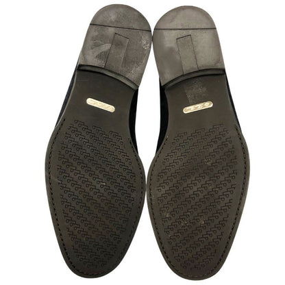 ロロピアーナ タッセルローファー CITY WALK スエード ネイビー サイズ39  Loro Piana 約24.0cm【AFD15-2】