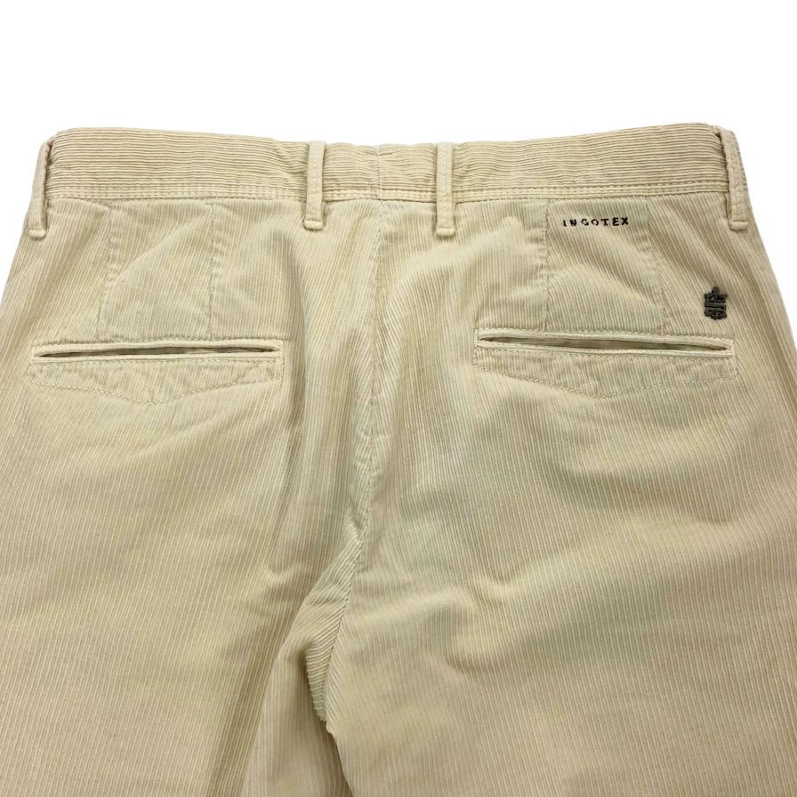 INCOTEX コーディロイパンツ ベージュ SALE】INCOTEX（インコテックス）SLIM FIT ガーメントダイ
