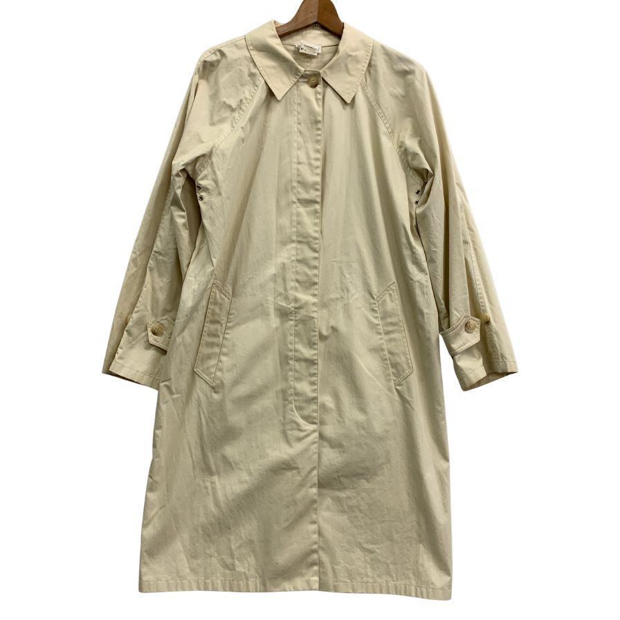 中古◆アニエスベー トレンチコート 90年代 フランス製 ベージュ系 サイズS程度 agnes b. 【AFB32】