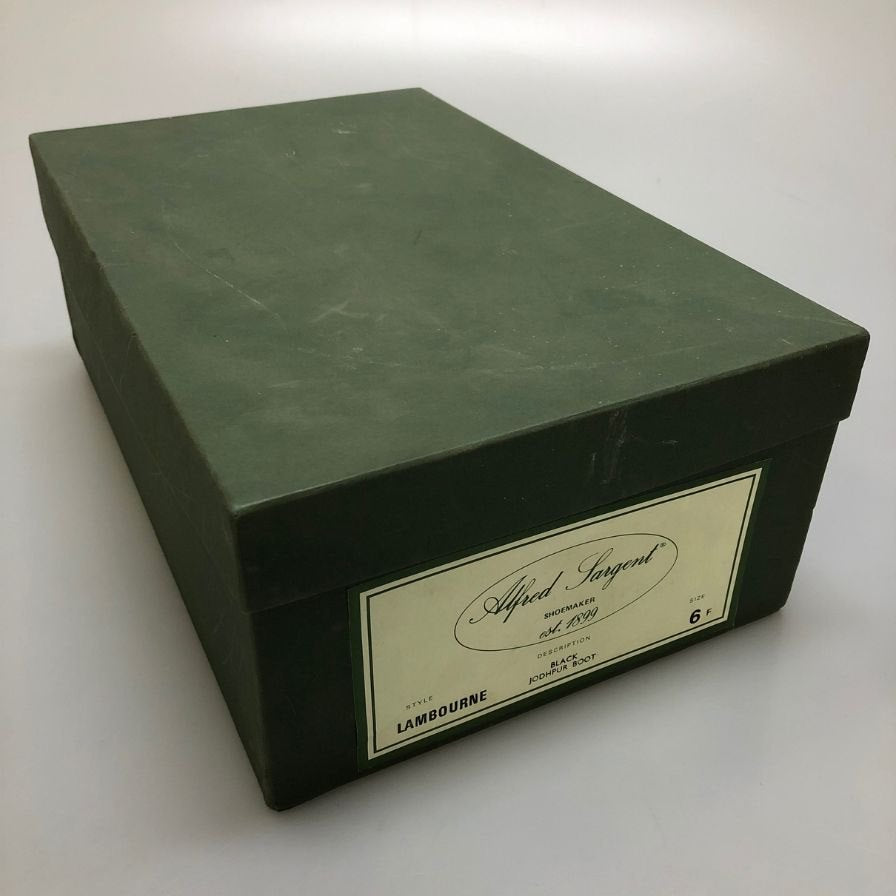 アルフレッド・サージェント ジョッパーブーツ LAMBOURNE メンズ ブラック サイズ6 Alfred Sargent 約24.5cm【AFD7】