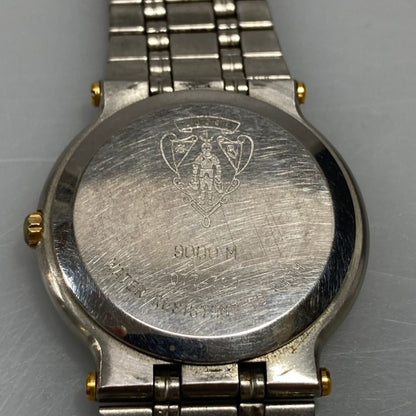 グッチ 9000M 077-700 腕時計 不動 黒文字盤 自動巻き GUCCI【AFI5】【中古】