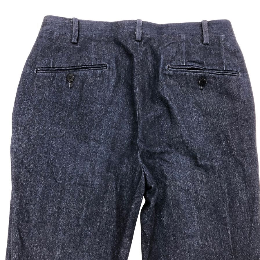 エスオー ストラスブルゴ スラックス パンツ デニム トラウザー インディゴ メンズ サイズ44 SO 【AFB4】