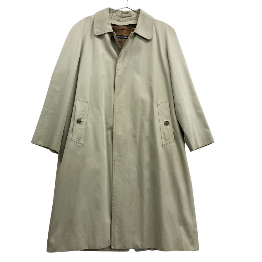 中古◆ブルックスブラザーズ バルカラーコート 80S 英国製 ベージュ メンズ サイズ38 Brooks Brothers vintage 【AFA3】