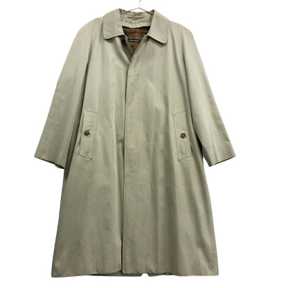 中古◆ブルックスブラザーズ バルカラーコート 80S 英国製 ベージュ メンズ サイズ38 Brooks Brothers vintage 【AFA3】