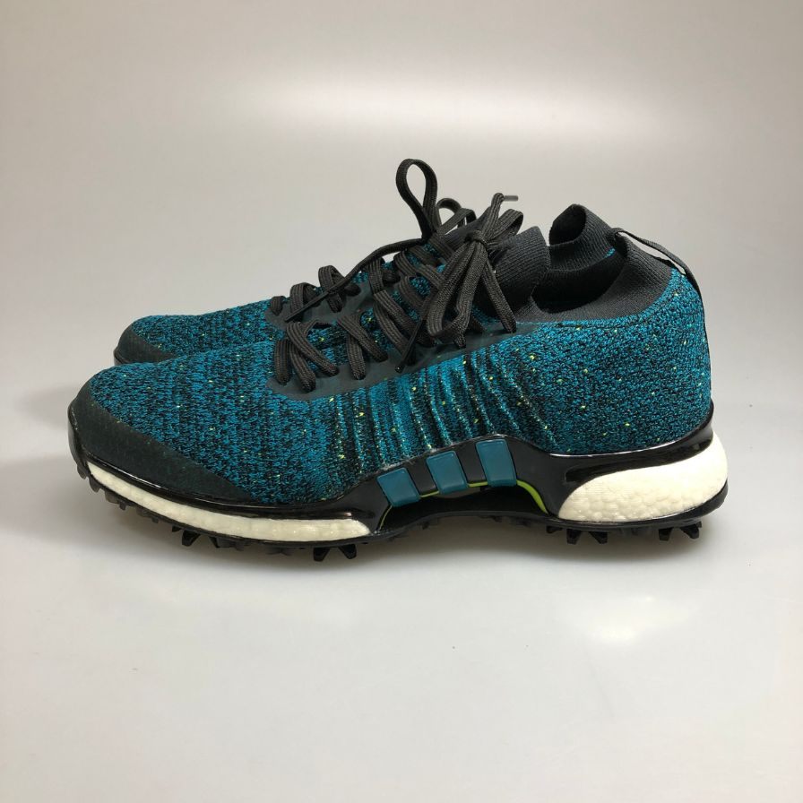 アディダス ゴルフシューズ ツアー360 XT プライムニット TOUR360 XT PK PRIMEKNIT グリーン メンズ サイズ26㎝ F35407 ADIDAS【AFC47】【中古】