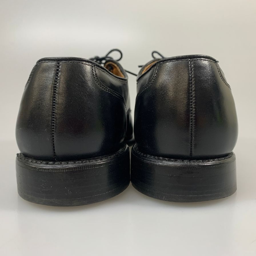 アレンエドモンズ ストレートチップ ダービー メンズ ブラック サイズUS7.5D Allen Edmonds ビジネスシューズ 約25.5cm【LA】【中古】
