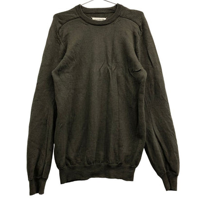 中古■マルタン マルジェラ 10 クルーネックセーター ディアナ期 イタリア製 メンズ サイズ不明 カーキ Martin Margiela 【AFB13】