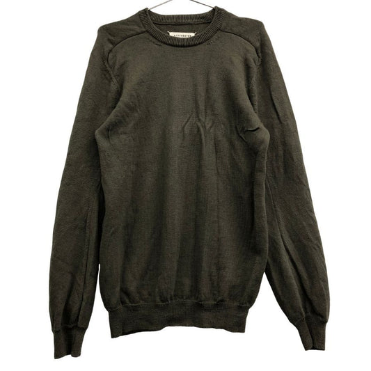 中古■マルタン マルジェラ 10 クルーネックセーター ディアナ期 イタリア製 メンズ サイズ不明 カーキ Martin Margiela 【AFB13】