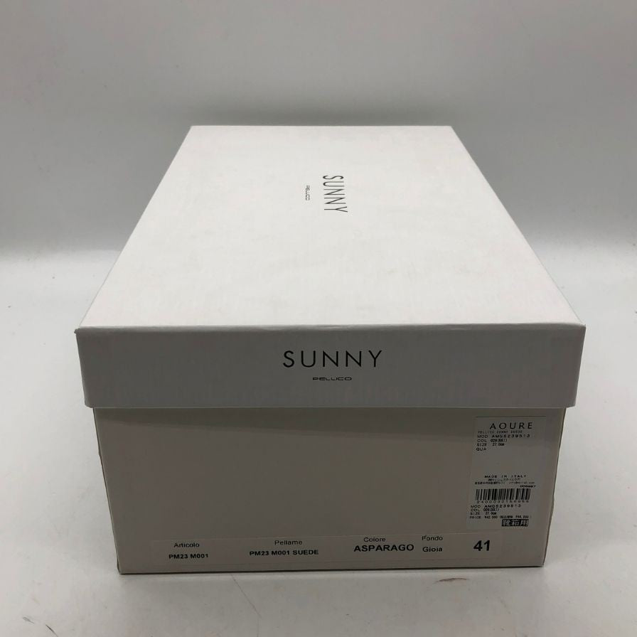 ペリーコサニー スリッポン スエード メンズ グリーン サイズ41 PELLICO SUNNY 約26.0cm【AFD6】