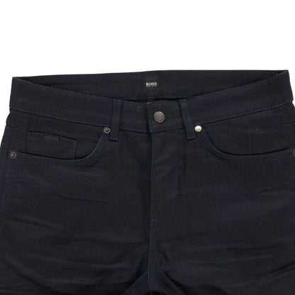 ヒューゴボス コットンパンツ ネイビー メンズ US32 HUGO BOSS 【AFB26】