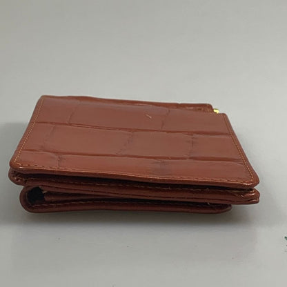 グレンロイヤル 財布 マネークリップ クロコ型押し ブラウン GLENROYAL【AFI19】