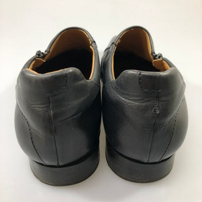 ウーゴ&エンツォ レザーシューズ サイドジップ ブラック メンズ サイズ8.5 HUGO&ENZO 約26.5cm【AFC50】
