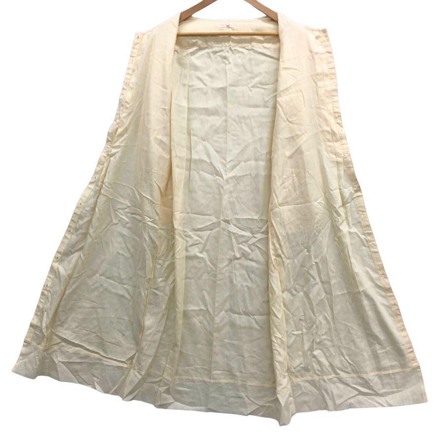 極美品◆クロエ ナイトウェア コットン Mサイズ クリーム色 NN7S52200 CHLOE 【AFB8】