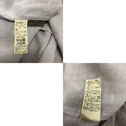 極美品◆ヨーガンレール 長袖ワンピース フラワー刺繍 パープル系 レディース サイズM JURGEN LEHL 【AFB15】