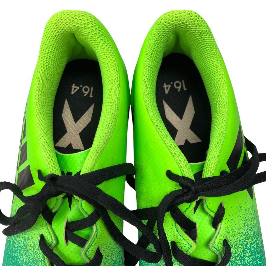 アディダス トレーニングシューズ X16.4 グリーン系 メンズ サイズ26.0㎝ adidas 約26.0cm【AFC1】