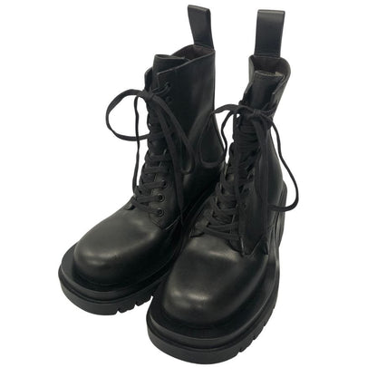 ボッテガヴェネタ ブーツ LUG ANKLE ブラック サイズ36 レディース BOTTEGA VENETA 約22.5cm【AFD9-2】