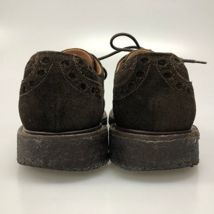 チーニー ウイングチップ スエード ダーク ダークブラウン UK6 メンズ JOSEPH CHEANEY 約25.0cm【AFC2】