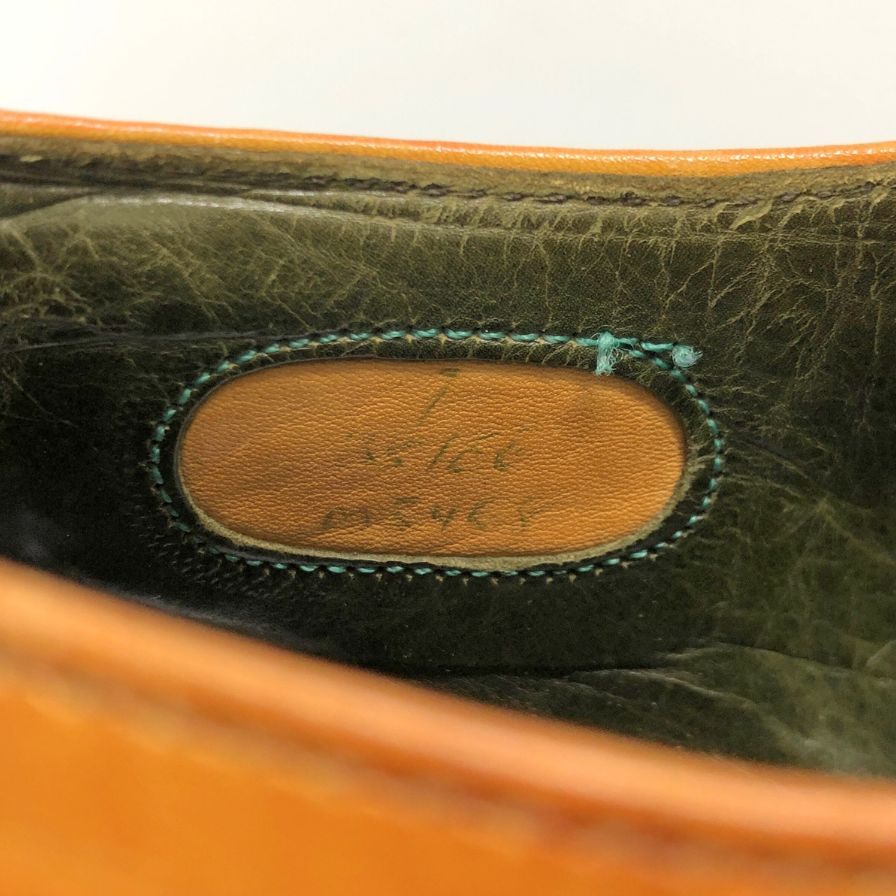ジョセフチーニー トゥモローランド レザーシューズ 別注 ストレートチップ ライトブラウン メンズ サイズ7 JOSEPHCHEANEY TOMMOROWLAND ビジネスシューズ 約25.5cm【LA】【中古】