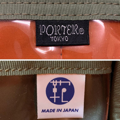 吉田カバン ポーター タンカー ショルダーバッグ カーキ ユニセックス ナイロン 斜め掛け PORTER TANKER【AFE12】