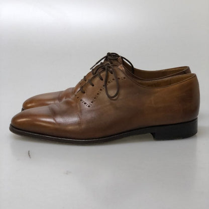 ベルルティ レザーシューズ ホールカット 066 メンズ サイズUK7.5 ブラウン Berluti 約26.0cm【AFC5】