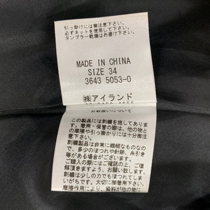 極美品◆ダイアグラム グレースコンチネンタル ノースリーブワンピース 花柄 ブラック系 レディース サイズ34 Diagram GRACE CONTINENTAL 【AFB14】
