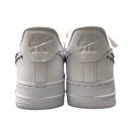 ナイキ エアフォース1 ロウ 07 FQ8887-100 シルバースタッズ ホワイト レディース サイズ23cm Nike Air Force 1 Low 07 White Chrome 約23.0cm【AFD14】