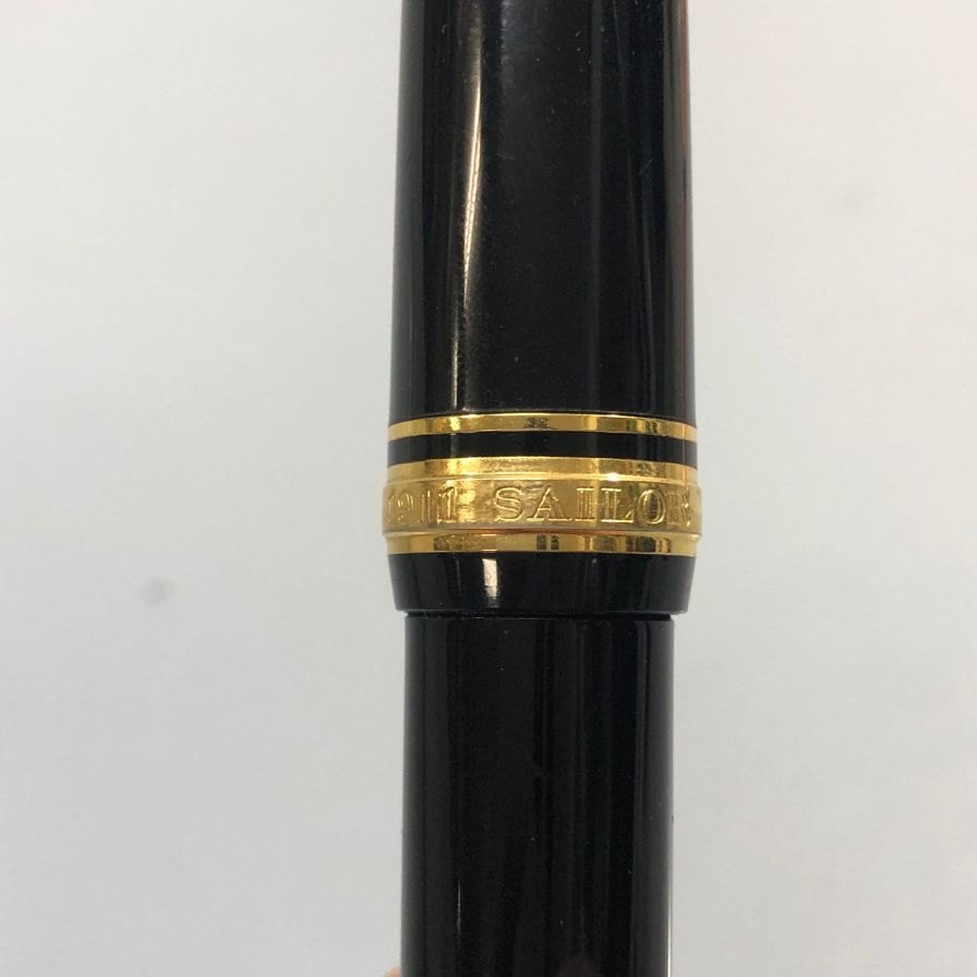 セーラー 万年筆 FOUNDED 1911 ペン先21K 875 ブラック ゴールド SAILOR【AFI10】