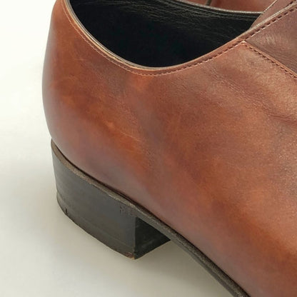 シェットランドフォックス ホールカット ブラウン サイズUK6.5 SHETLANDFOX 約25.0cm【AFC40】