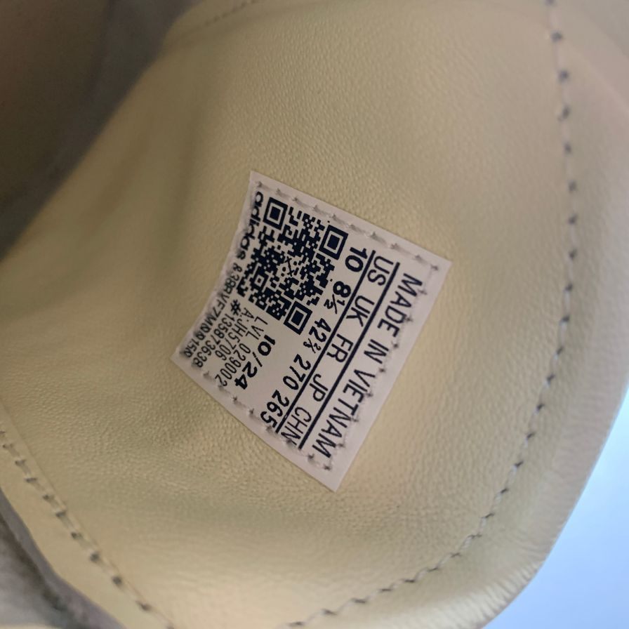 アディダス スニーカー サンバLT レザー クリームホワイト メンズ サイズ27cm adidas 約27.0cm【AFC41-2】