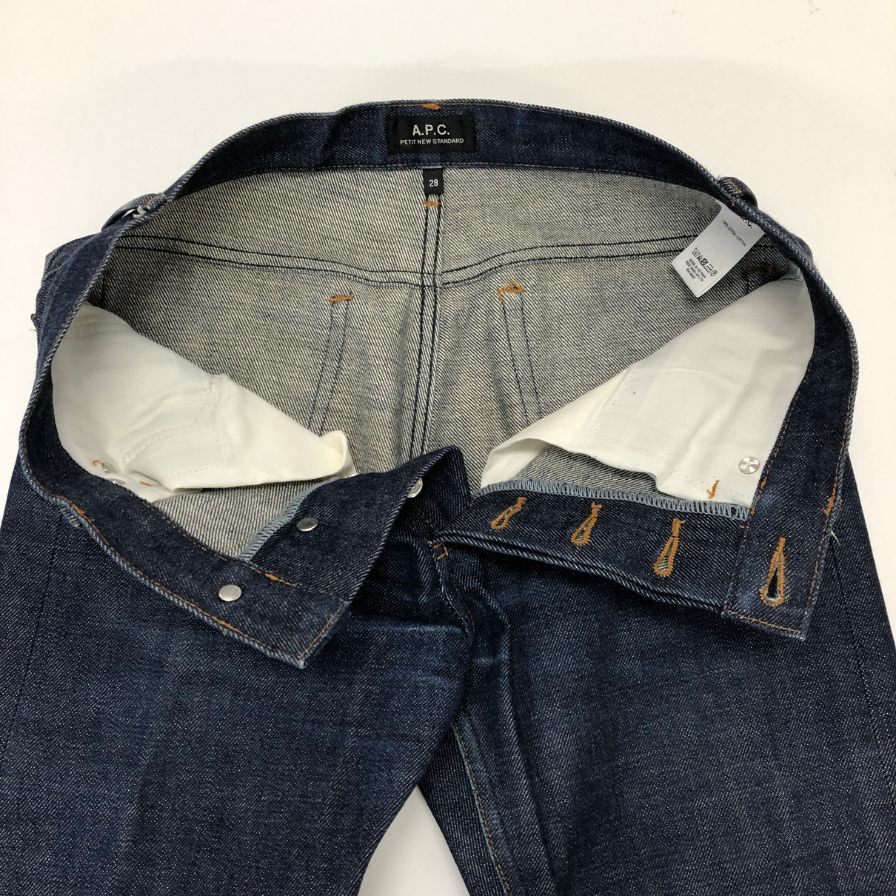 アーペーセー デニム パンツ メンズサイズ 28 ネイビー apc 【AFB30】