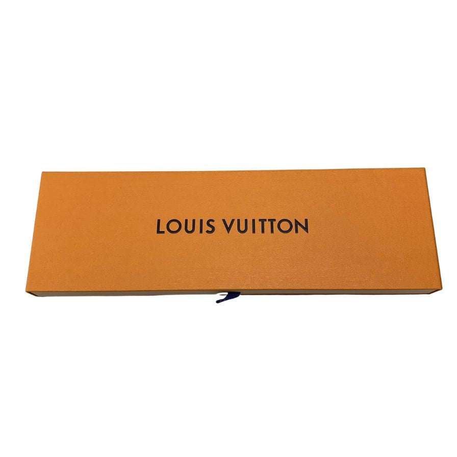 極美品◆ルイヴィトン M78020 ネクタイ モノグラムスター ブラック メンズ LOUIS VUITTON【AFI21】