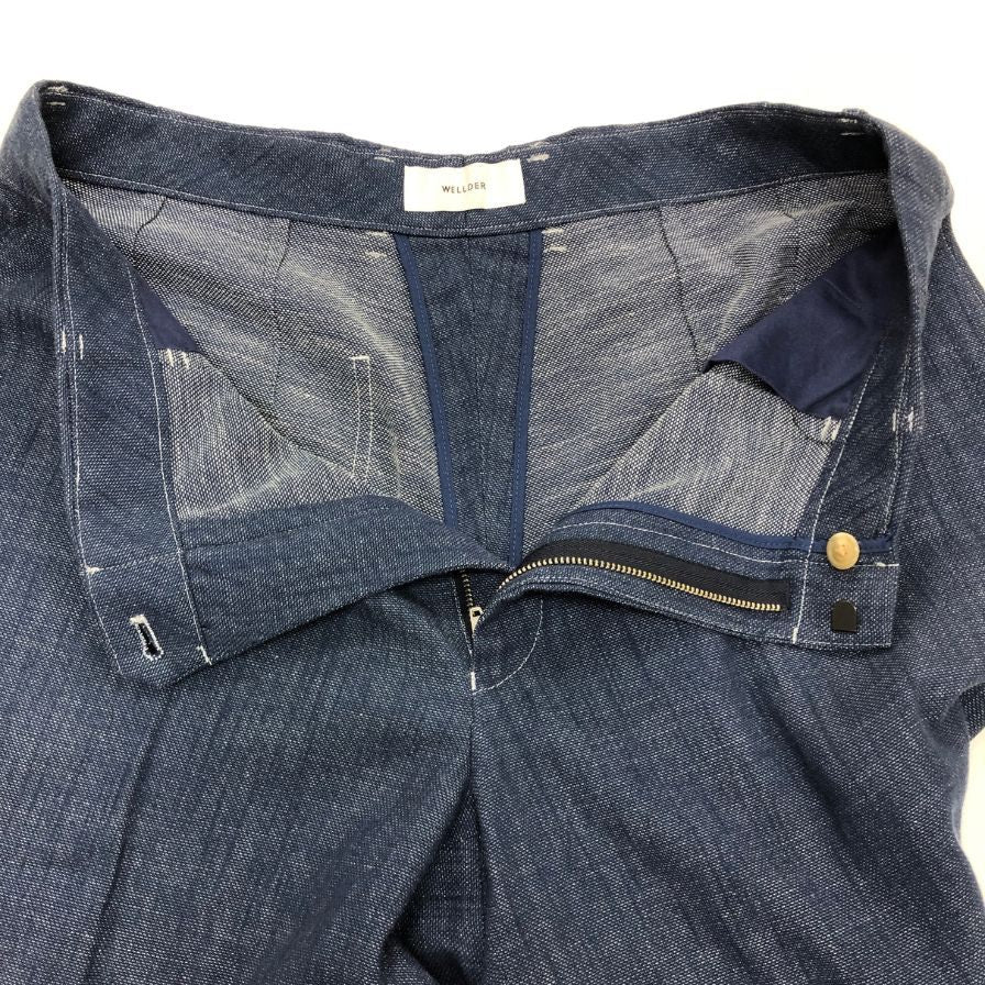 ウェルダー パンツ デニム調 コットン サイズ4 ブルー系 メンズ WELLDER 【AFB14】