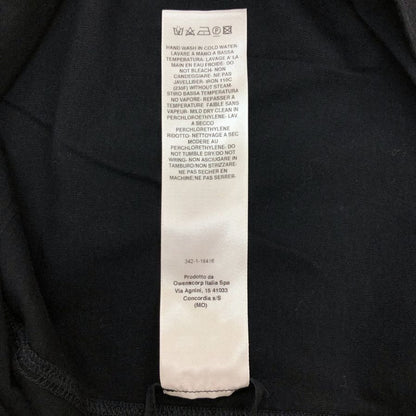 極美品◆リックオウエンス  半袖トップス Tシャツ FOGACHINE s/s 22 レデイース サイズ44 ブラック Rick Owens 【AFB45】