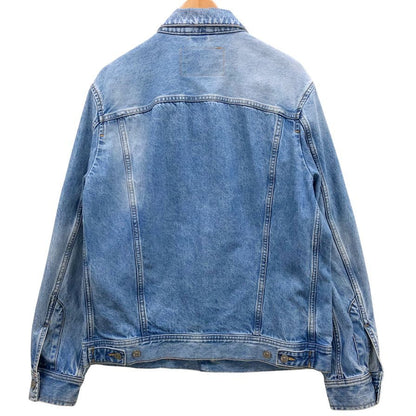 美品◆ディーゼル デニムジャケット D-BARCY TRUCKER JACKET A03885 ウッシュ加工 メンズ サイズM インディゴ DIESEL 【AFB19】