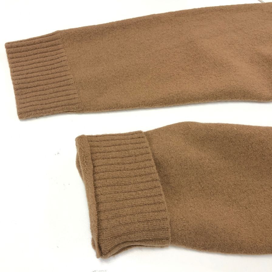 中古◆ジルサンダー クルーネックニット ブラウン メンズ サイズ 54 185/100A JIL SANDER 【AFB35】