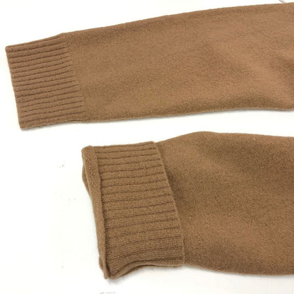 中古◆ジルサンダー クルーネックニット ブラウン メンズ サイズ 54 185/100A JIL SANDER 【AFB35】