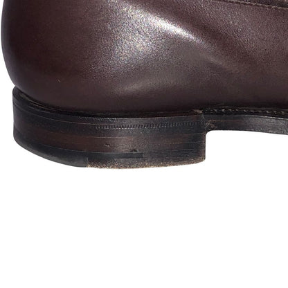 クロケット&ジョーンズ レザーシューズ タッセル ローファー キャベンディッシュ3 ブラウン サイズUK7E CROCKETT&JONES CAVENDISH3 ローファー 約25.5cm【LA】【中古】