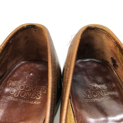 クロケット&ジョーンズ ペニーローファー グレインレザー ブラウン メンズ Crockett&Jones 約不明cm【AFC31】