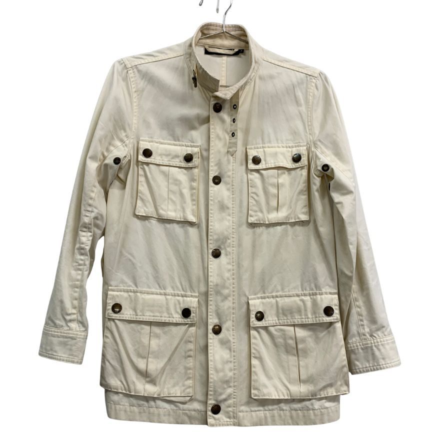 中古◆ポロ ラルフローレン ハンティングジャケット 90年代 ホワイト レディース サイズ7 Polo Ralph Lauren 【AFB45】