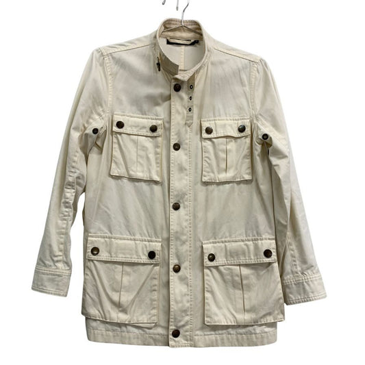 中古◆ポロ ラルフローレン ハンティングジャケット 90年代 ホワイト レディース サイズ7 Polo Ralph Lauren 【AFB45】