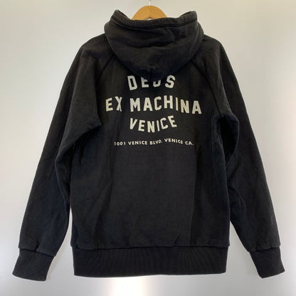 美品◆デウス エクス マキナ スウェットパーカー ブラック サイズS DEUS EX MACHINA 【AFB16】