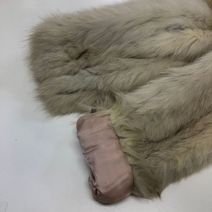 ベストアングル ブルーフォックス ハーフコート ホワイト系 レディース サイズ6 BEST ANGLE【AFG1】