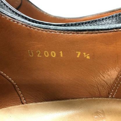 ユニオンインペリアル  U2001 内羽根 ストレートチップ メンズ ブラック サイズ 7ハーフ UNIONIMPERIAL 約26.0cm【AFD1】