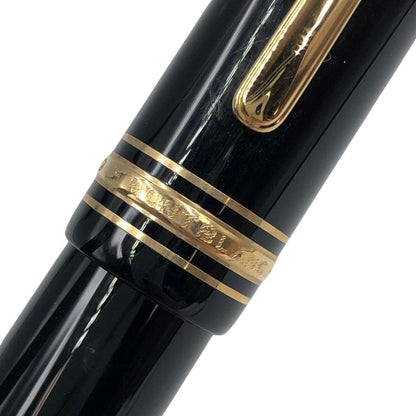 モンブラン 万年筆 マイスターシュティック 4810 ペン先14K585 黒×ゴールド MONTBLANC MEISTER STUCK【AFI12】