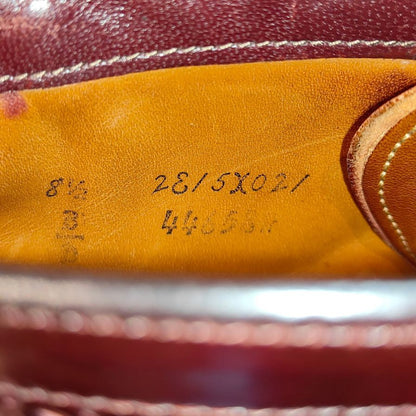 オールデン レースアップブーツ 44658H コードバン バーガンディ サイズ8.5D メンズ ALDEN ビジネスシューズ 約26.5cm【LA】【中古】
