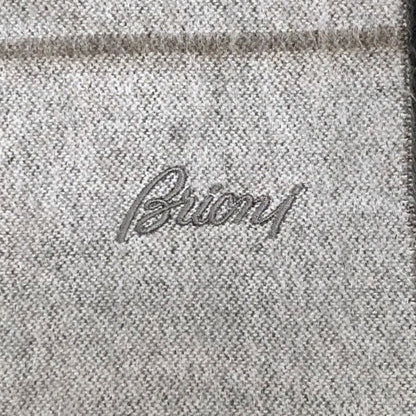 ブリオーニ マフラー カシミヤ ブラウン グレー メンズ  Brioni【AFI23】